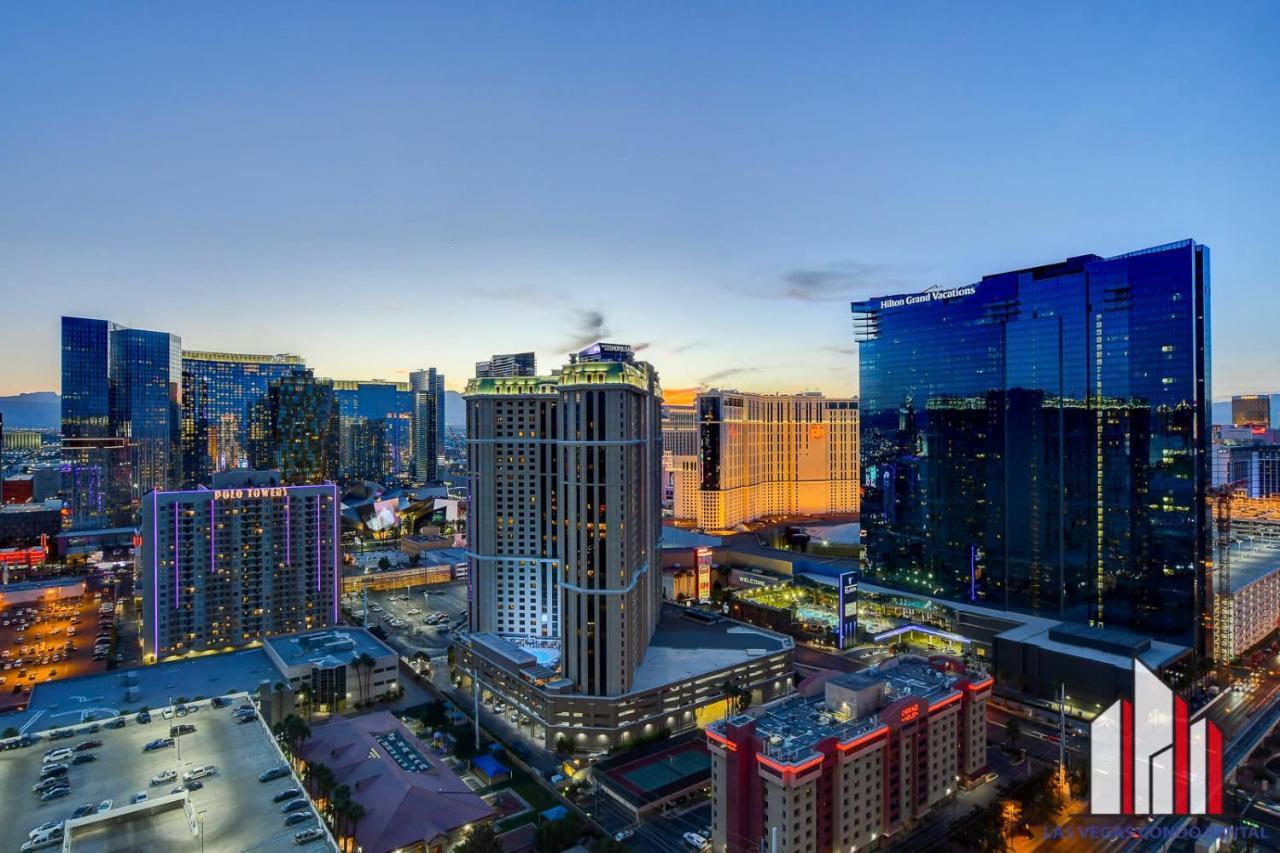 Mgm Signature-29-607 F1 Track & Strip View Balcony 拉斯维加斯 外观 照片
