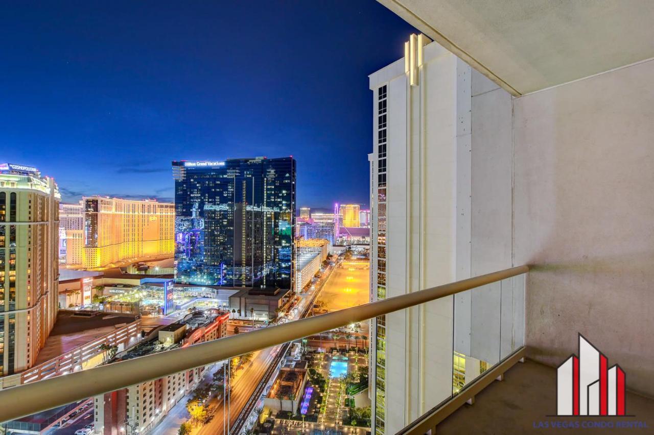 Mgm Signature-29-607 F1 Track & Strip View Balcony 拉斯维加斯 外观 照片