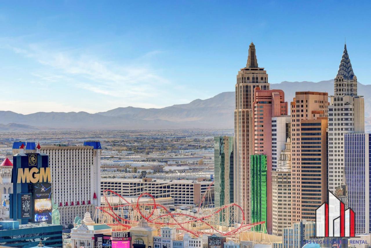 Mgm Signature-29-607 F1 Track & Strip View Balcony 拉斯维加斯 外观 照片