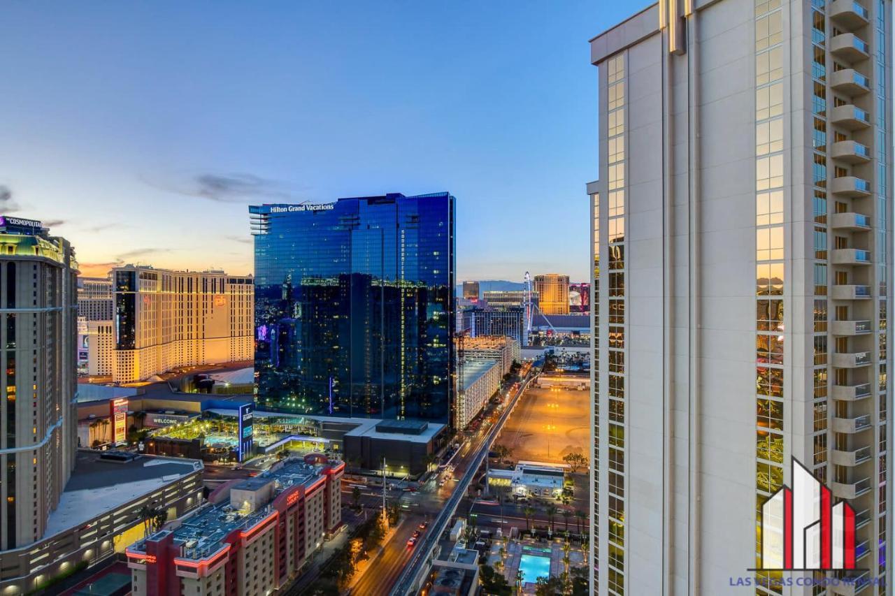 Mgm Signature-29-607 F1 Track & Strip View Balcony 拉斯维加斯 外观 照片