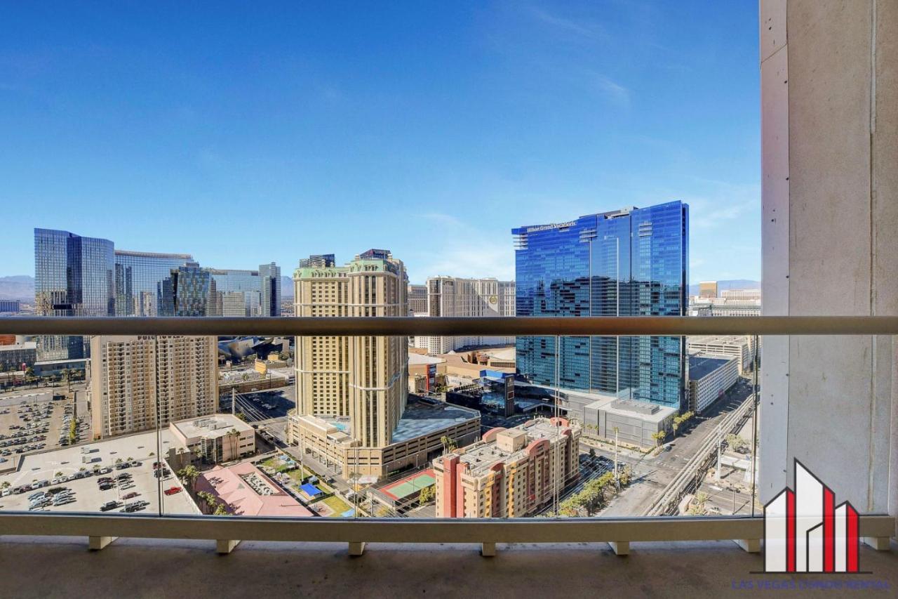 Mgm Signature-29-607 F1 Track & Strip View Balcony 拉斯维加斯 外观 照片