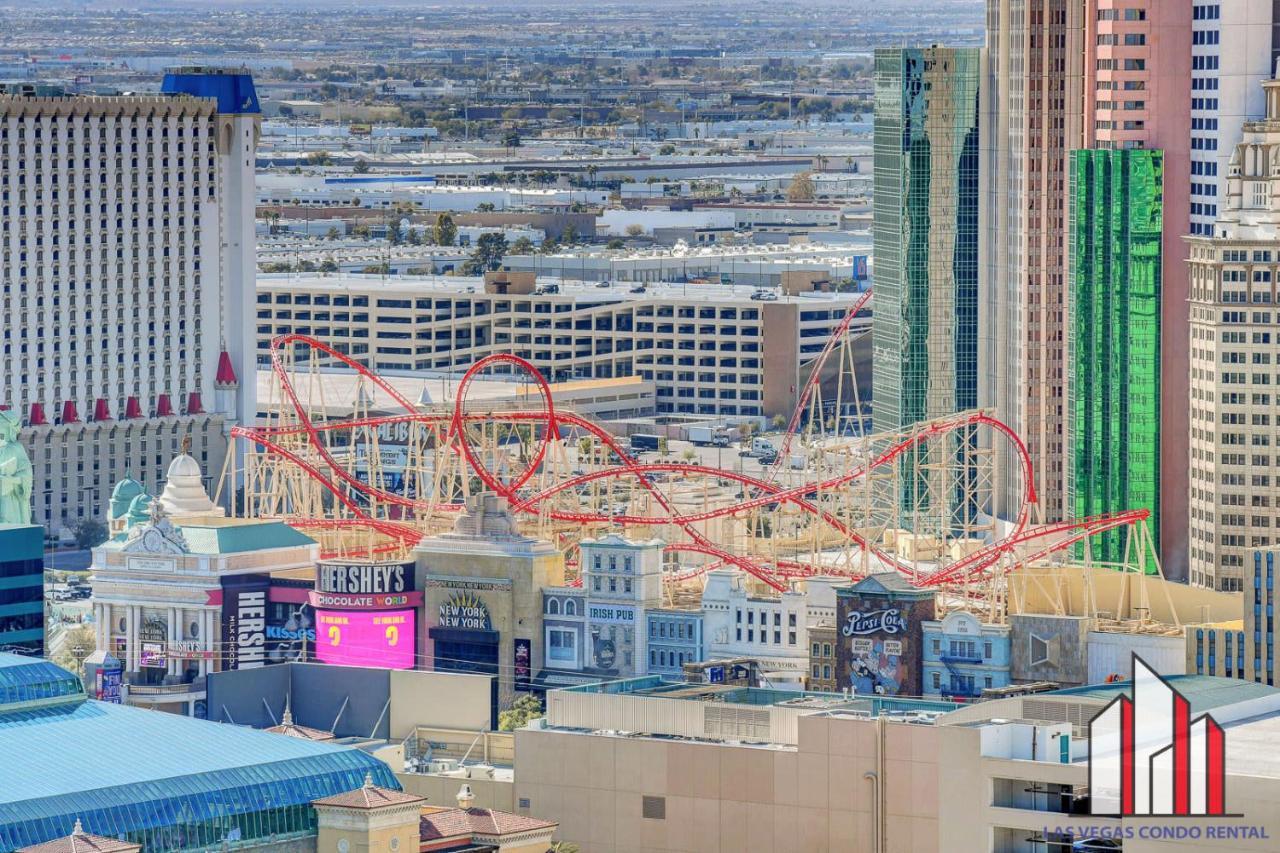 Mgm Signature-29-607 F1 Track & Strip View Balcony 拉斯维加斯 外观 照片